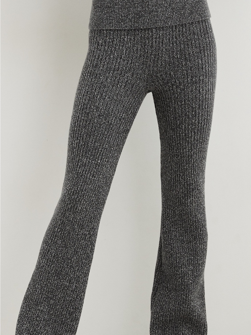 Aerie Knit Sweater High-Waist Wide Leg Pants